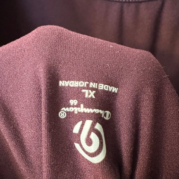 Champion | Eggplant Purple Short Sleeve Performance Tee TShirt Open Back XL Gym - Picture 5 of 6